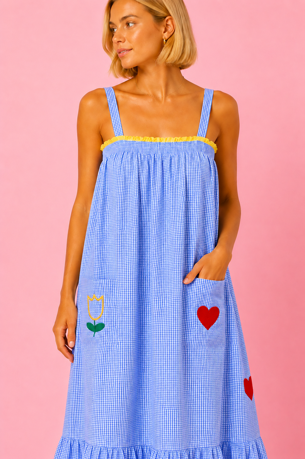VESTIDO CAMELIA BLUE