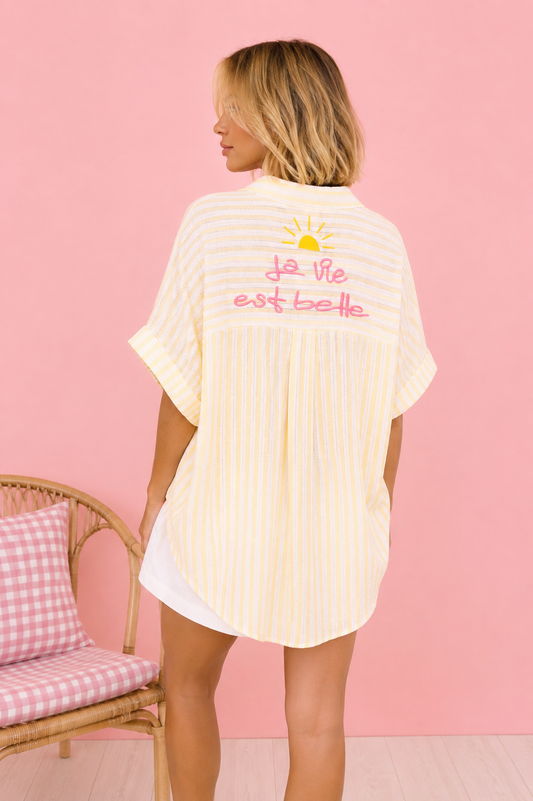 CAMISA SUNNY AMARILLA