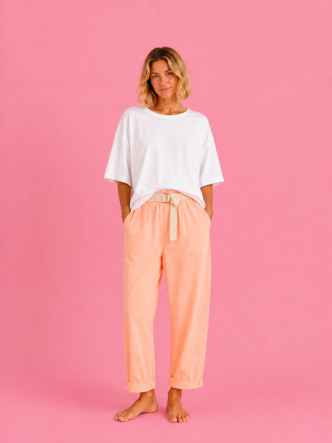 PANTALON FLAFY ROSA SALMÓN