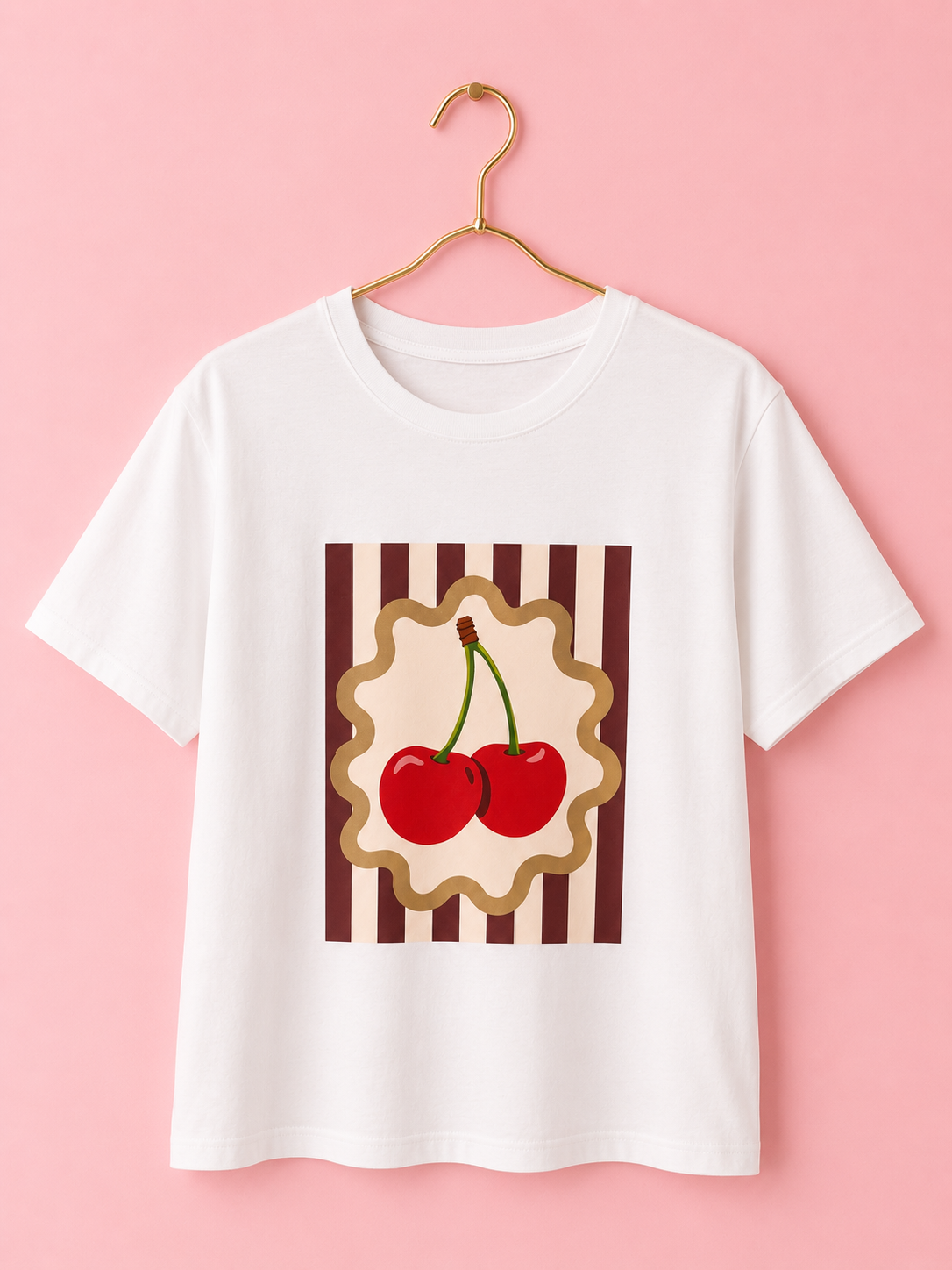 CAMISETA CHERRY BROWN