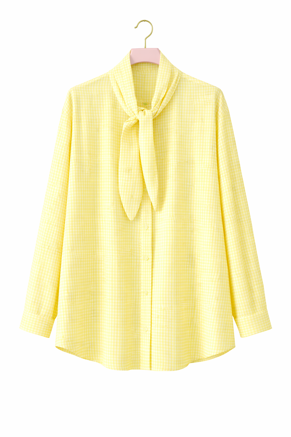CAMISA VICHY YELLOW