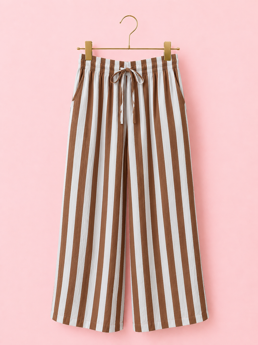 PANTALON BOOMER BLUE&BROWN
