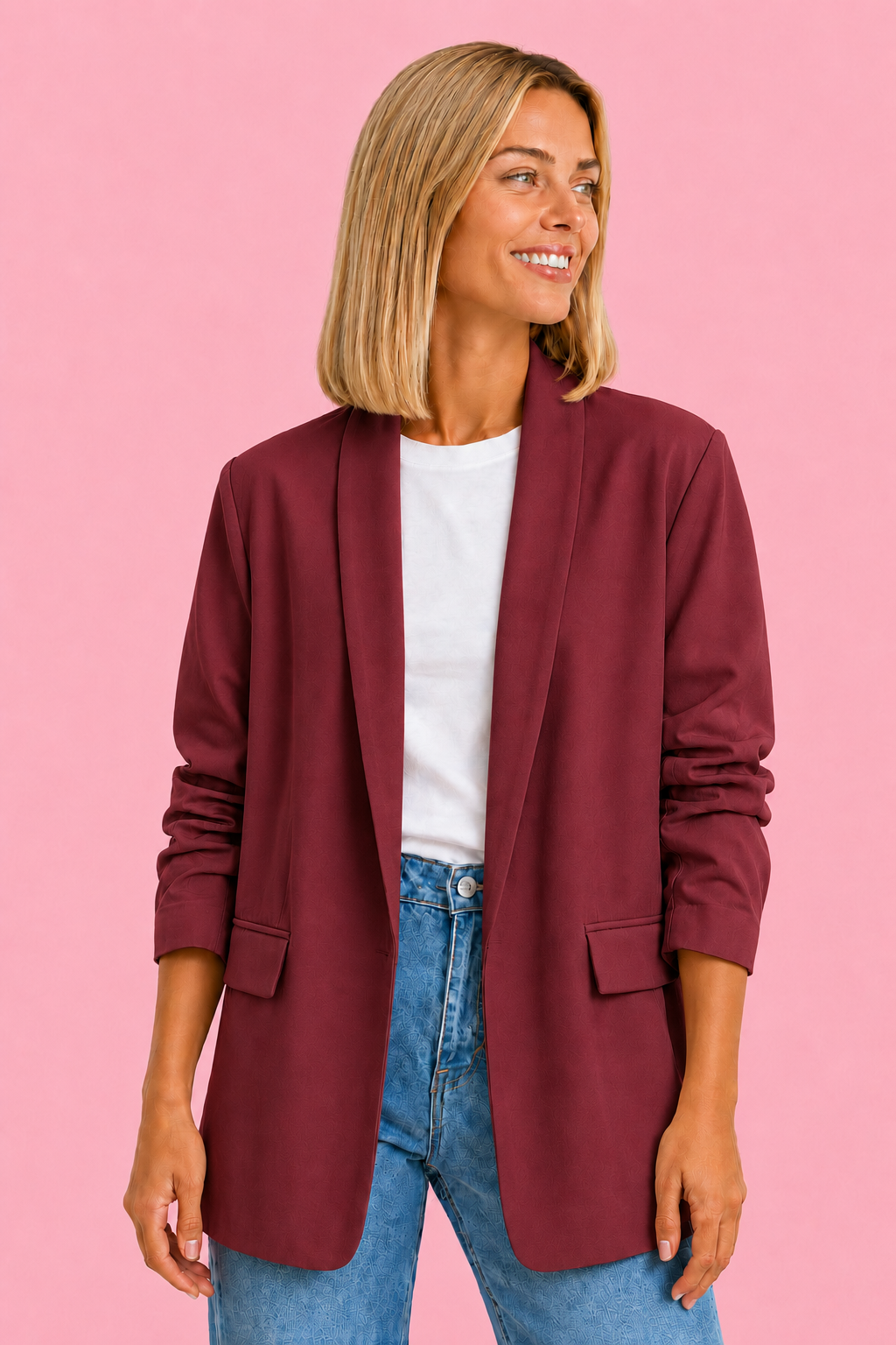 BLAZER BOBBAS GRANATE