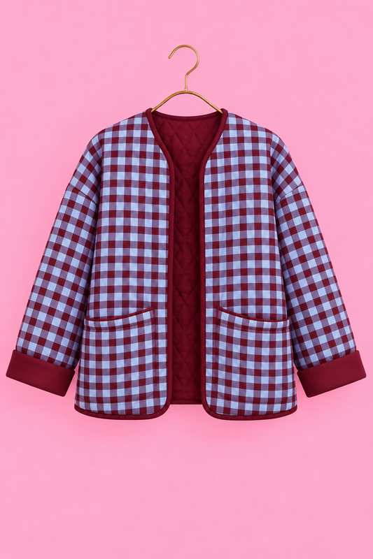 CHAQUETA BRUNA BLUE&GRANATE