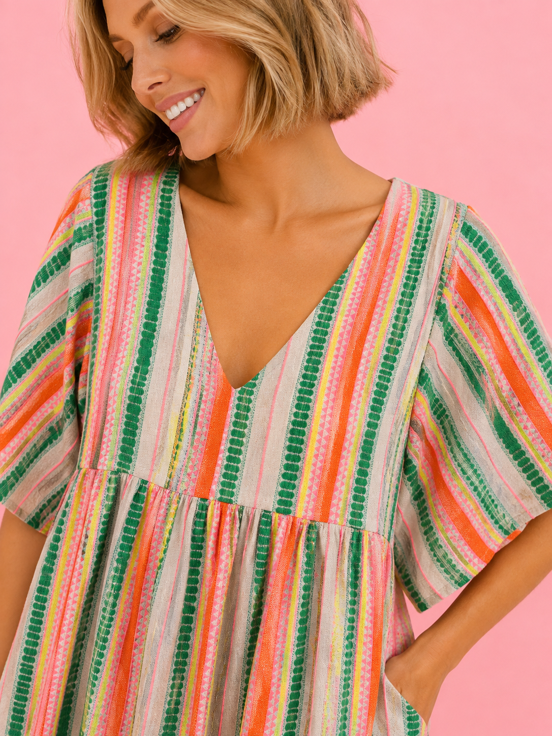 VESTIDO FORMENTERA FLUOR GREEN