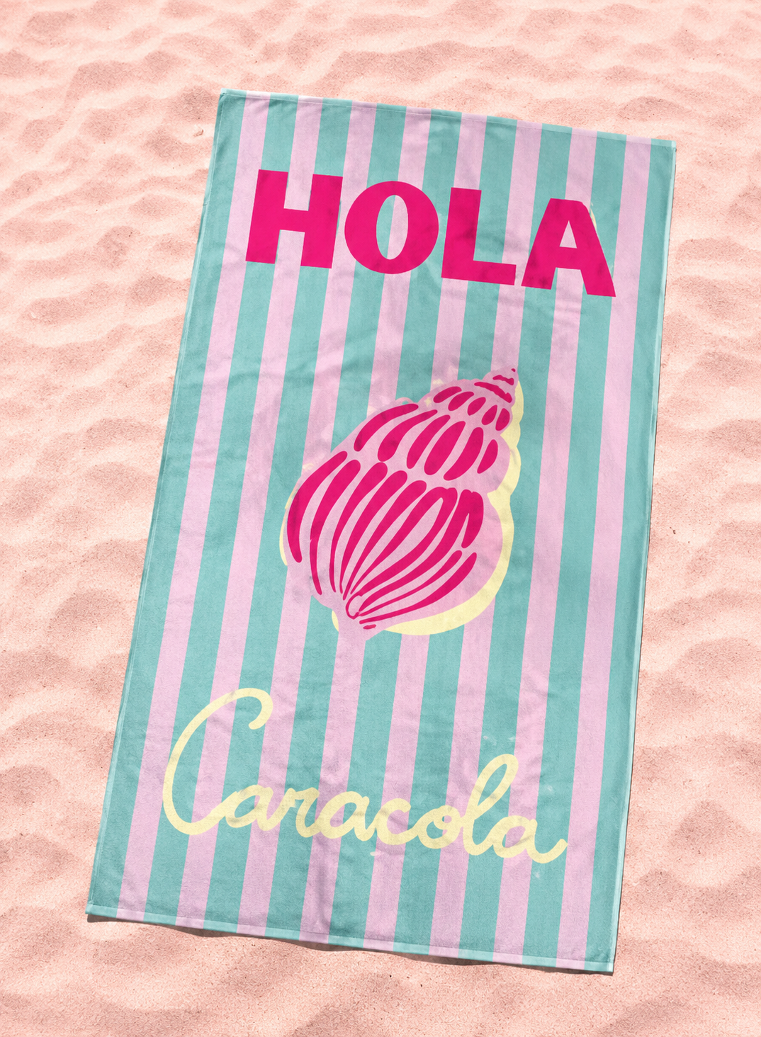 TOALLA DE PLAYA CARACOLA