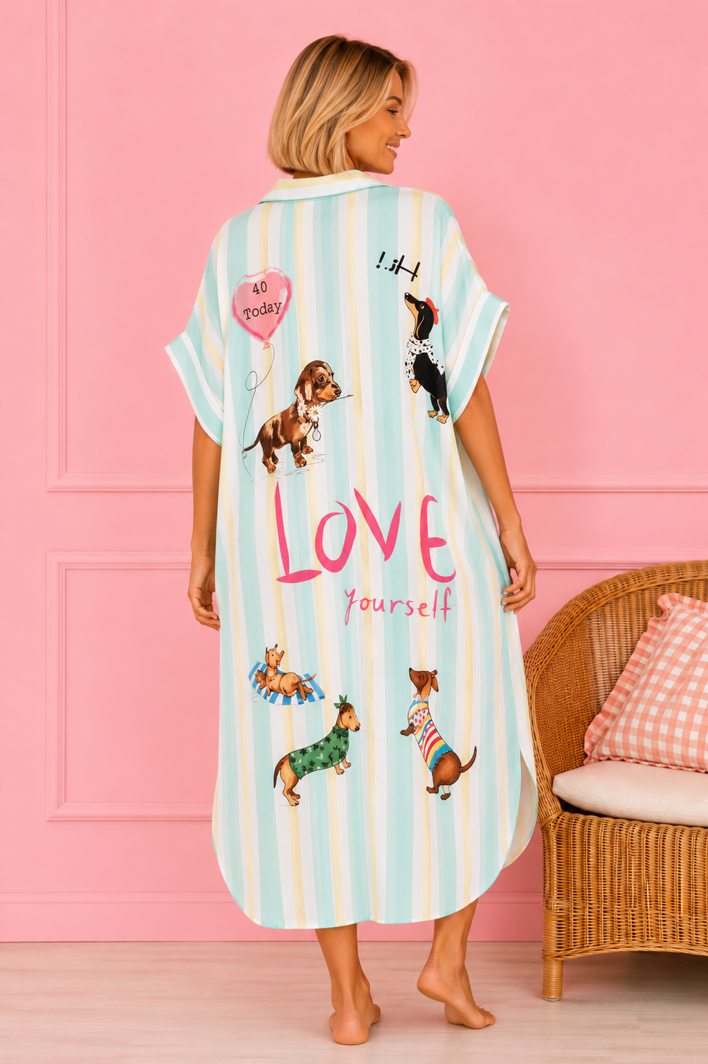 VESTIDO CAMISOLA PUPPY AGUA