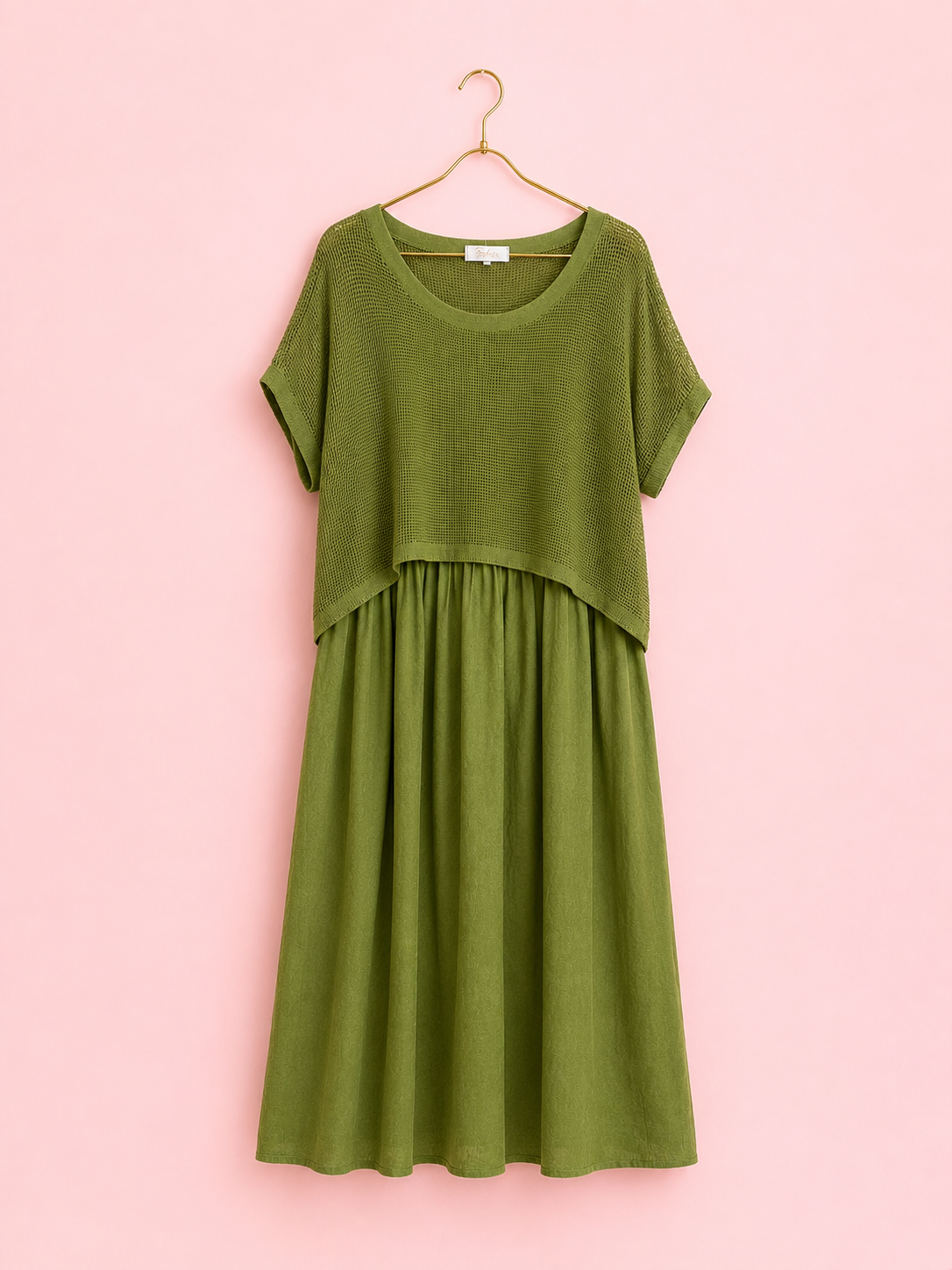 VESTIDO TRÓPICO VERDE