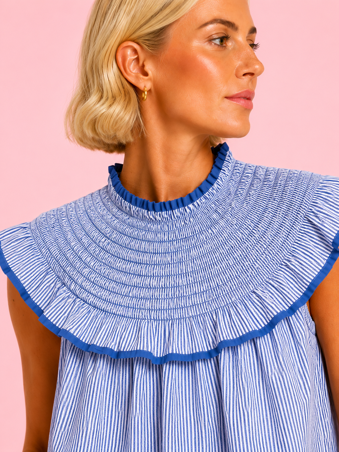 BLUSA AMARETO AZUL