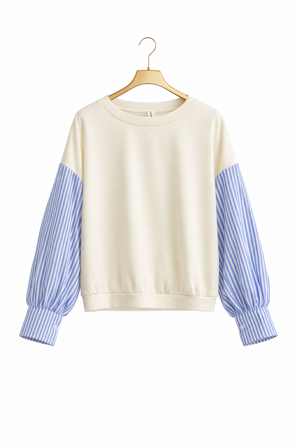 SUDADERA COMBINADA BLANCA