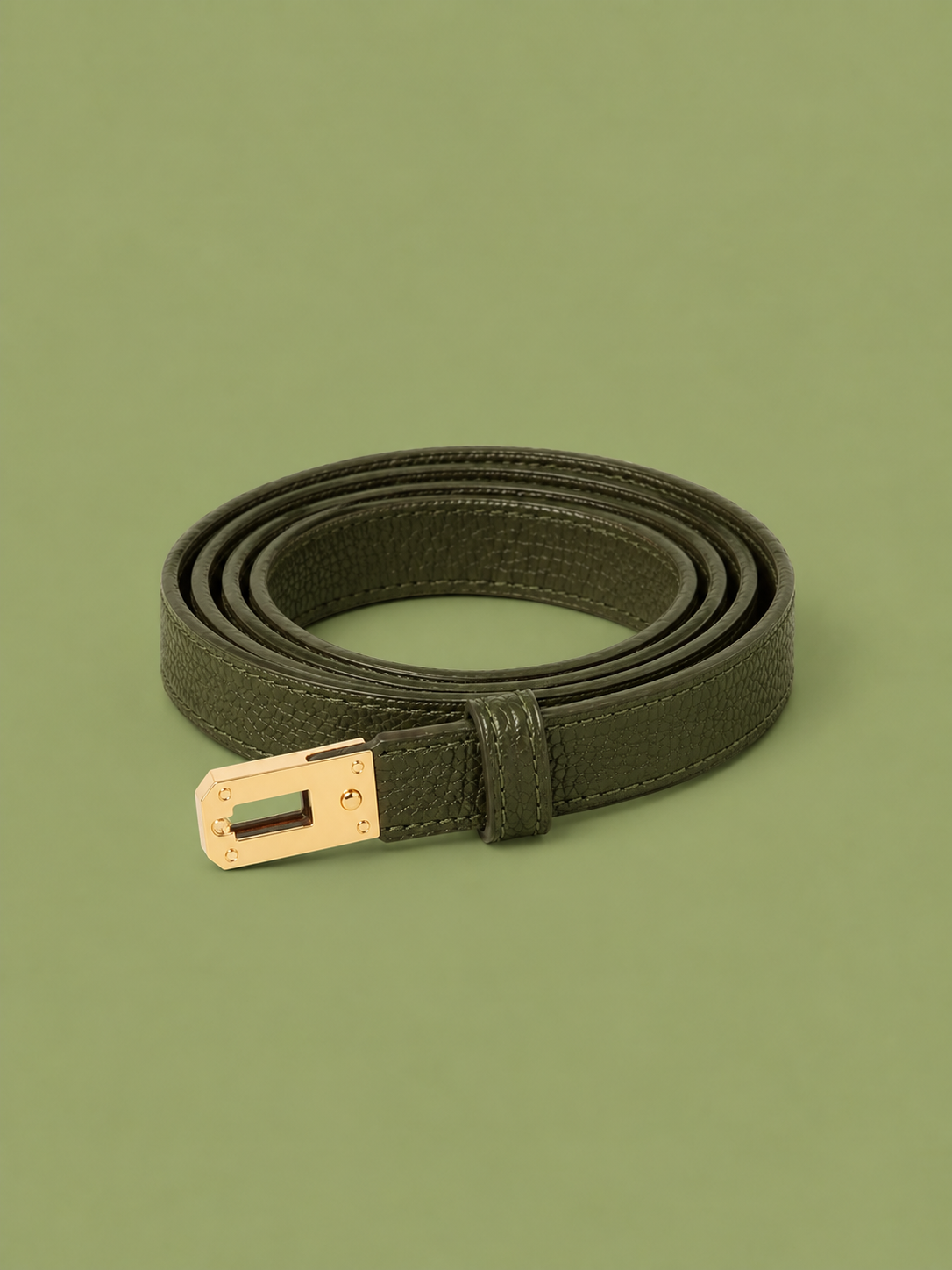 CINTURON PIEL REGULABLE MILITAR