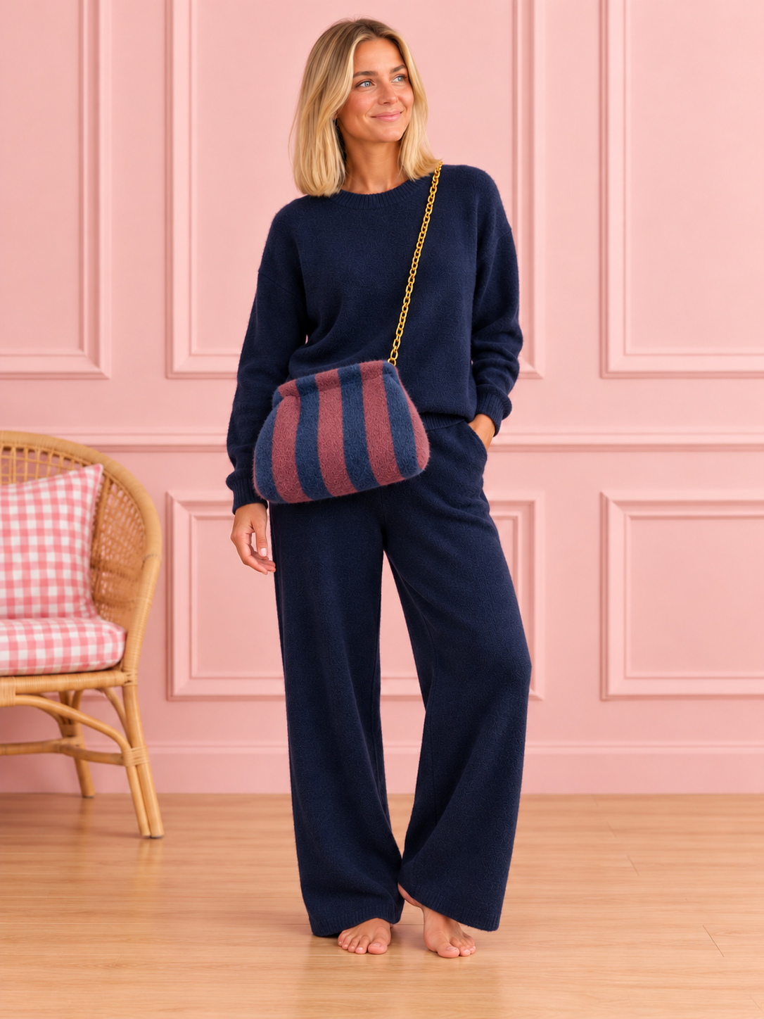 BOLSO DELFOS BLUE