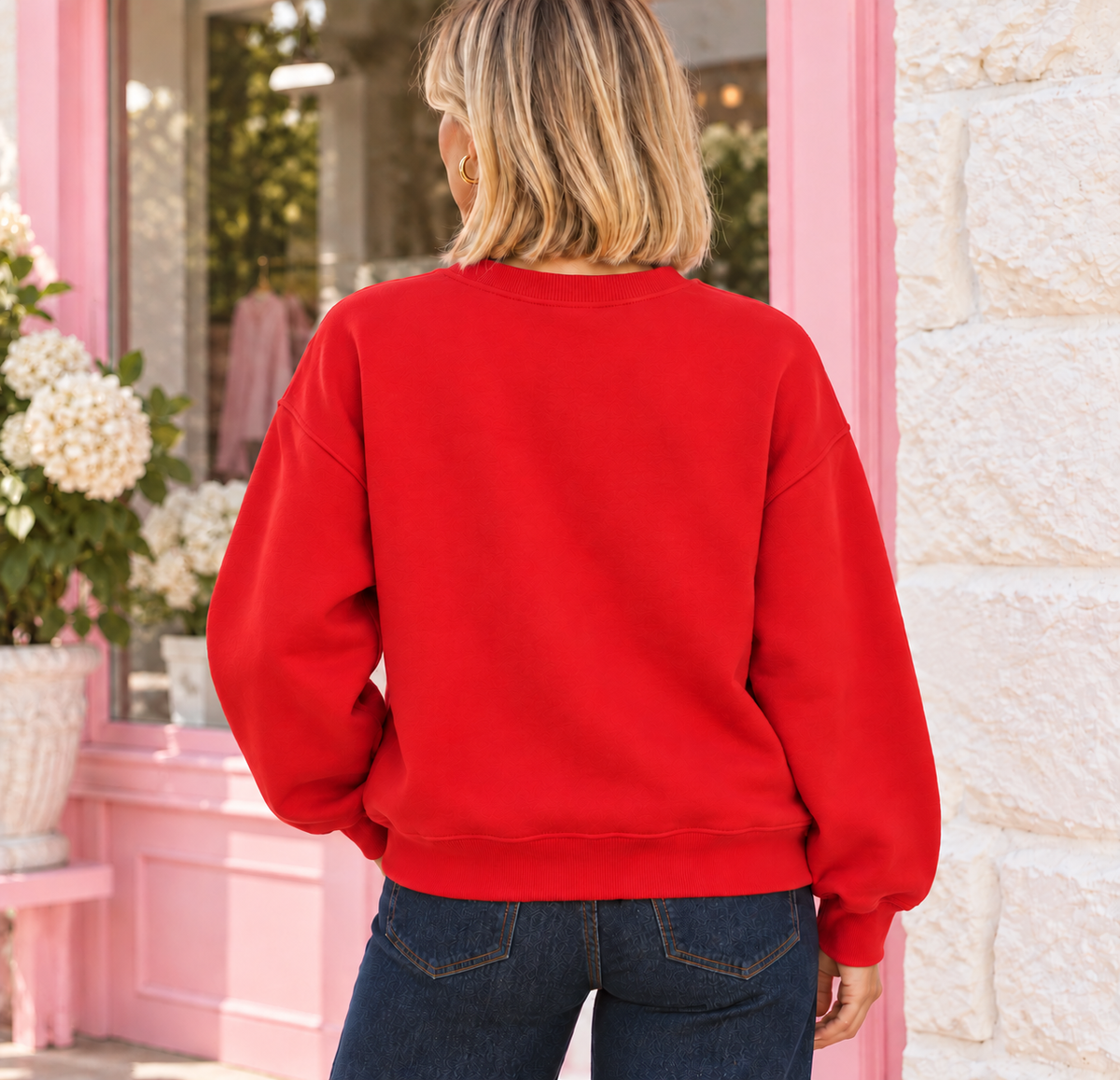 SUDADERA CIAO ROJA
