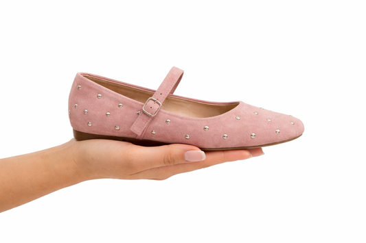 MANOLETINA TACHAS ROSA PASTEL