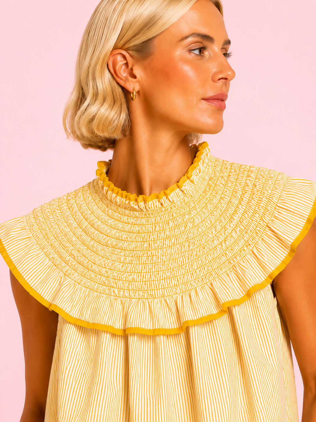 BLUSA AMARETO AMARILLA