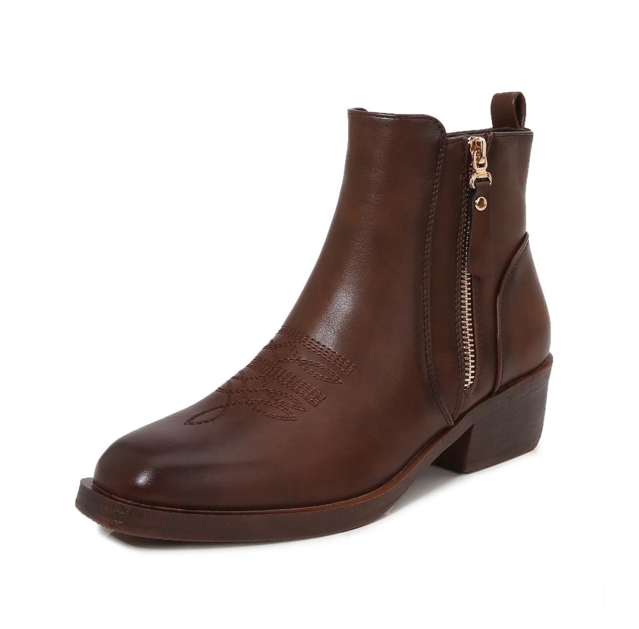 BOTÍN POLIPIEL BROWN