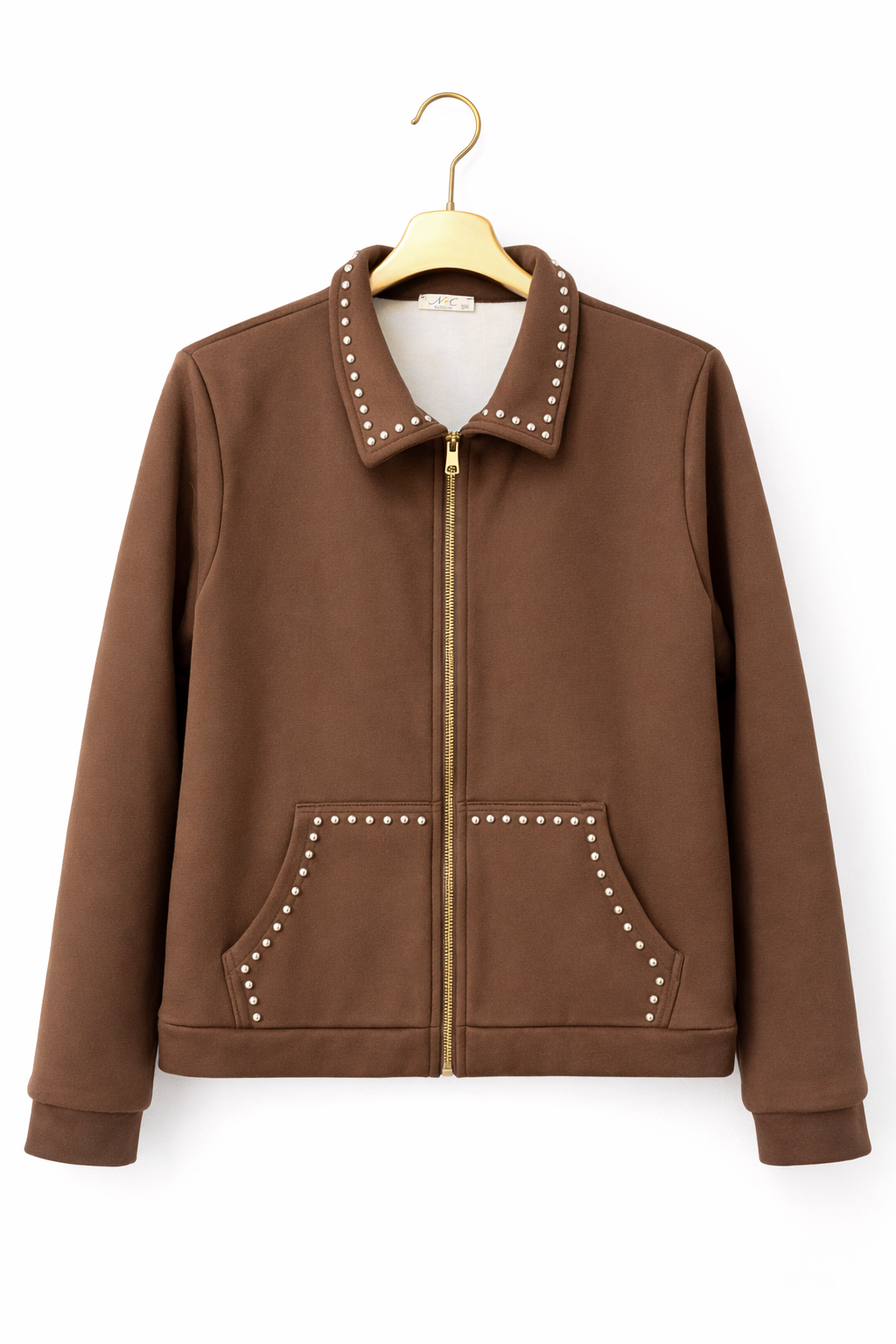 SUDADERA TACHAS CHOCOLATE