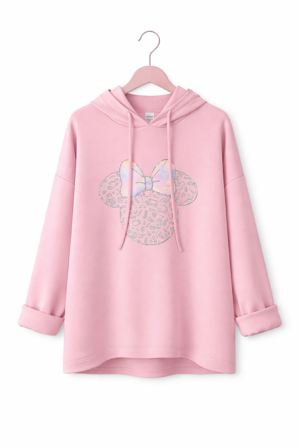 SUDADERA MINI ROSA