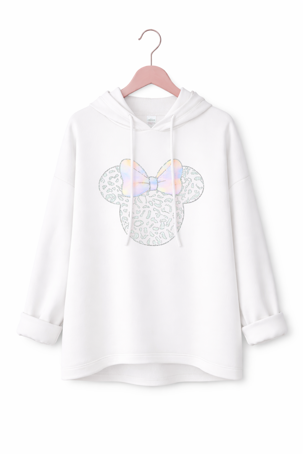 SUDADERA MINI BLANCA