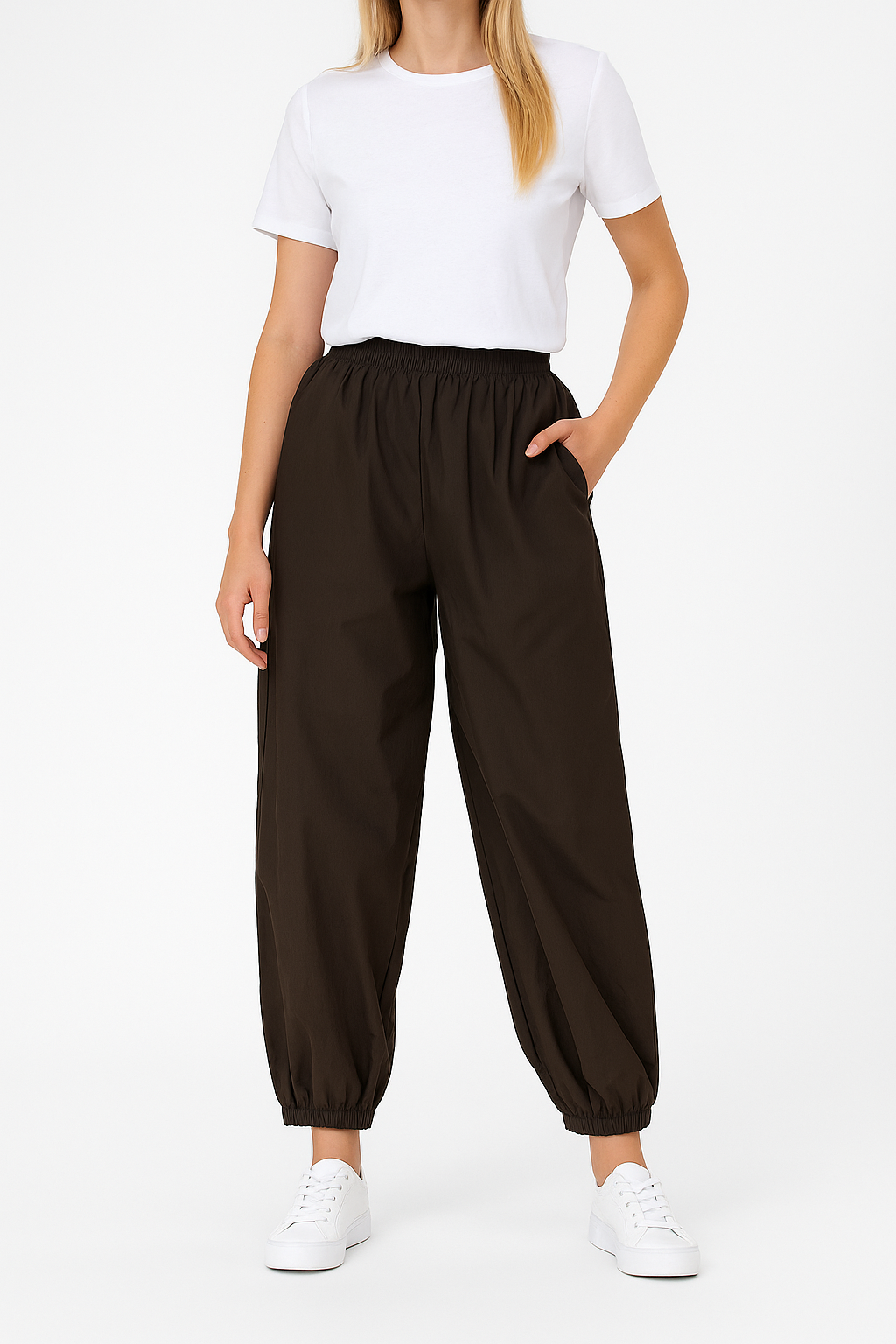 PANTALON BOMBACHO POPELIN