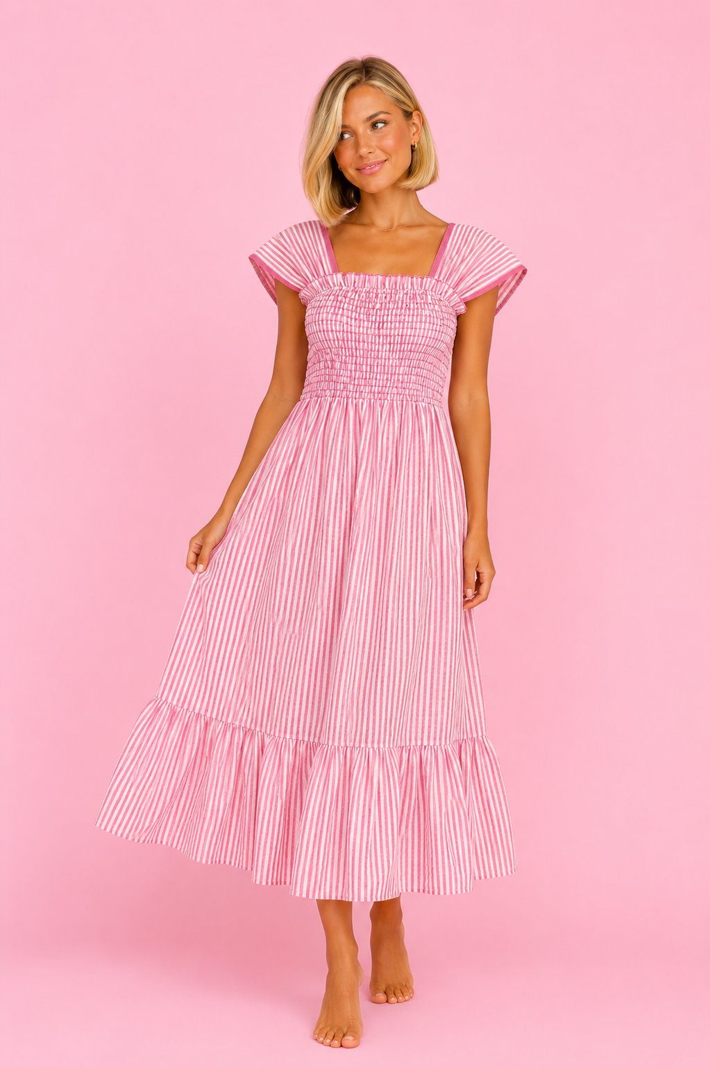 VESTIDO BELLINI BUGANVILLA
