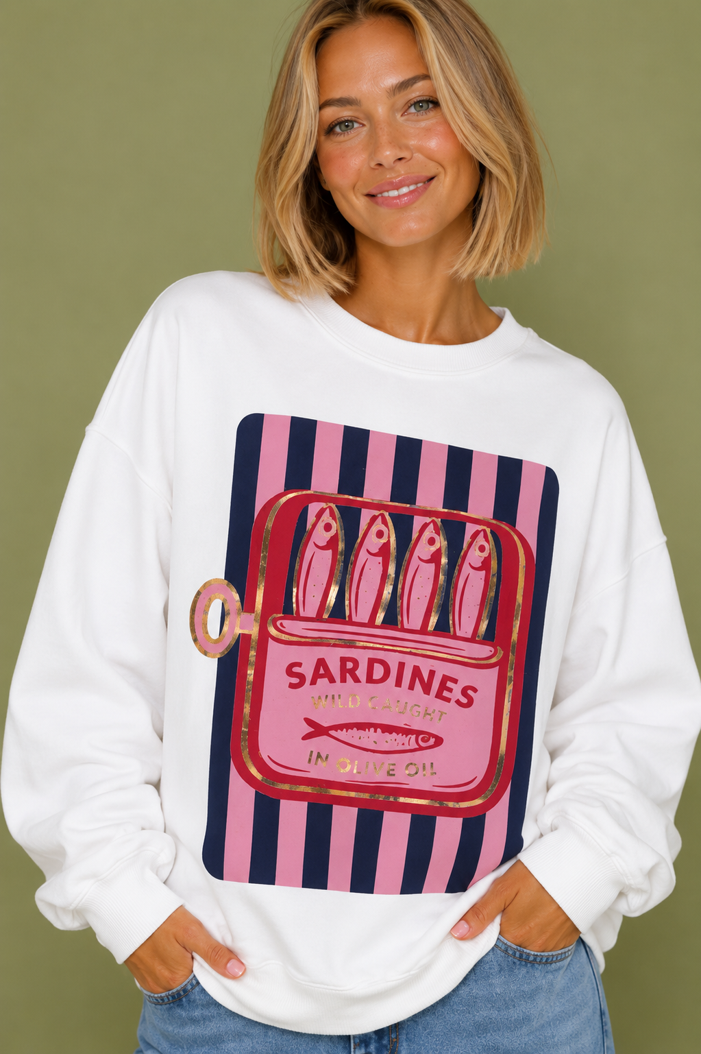 SUDADERA SARDINAS CLUB MARINO