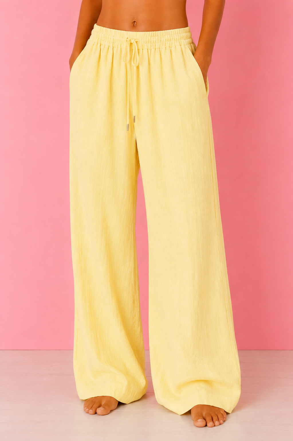 CONJUNTO LINO AMARILLO PASTEL