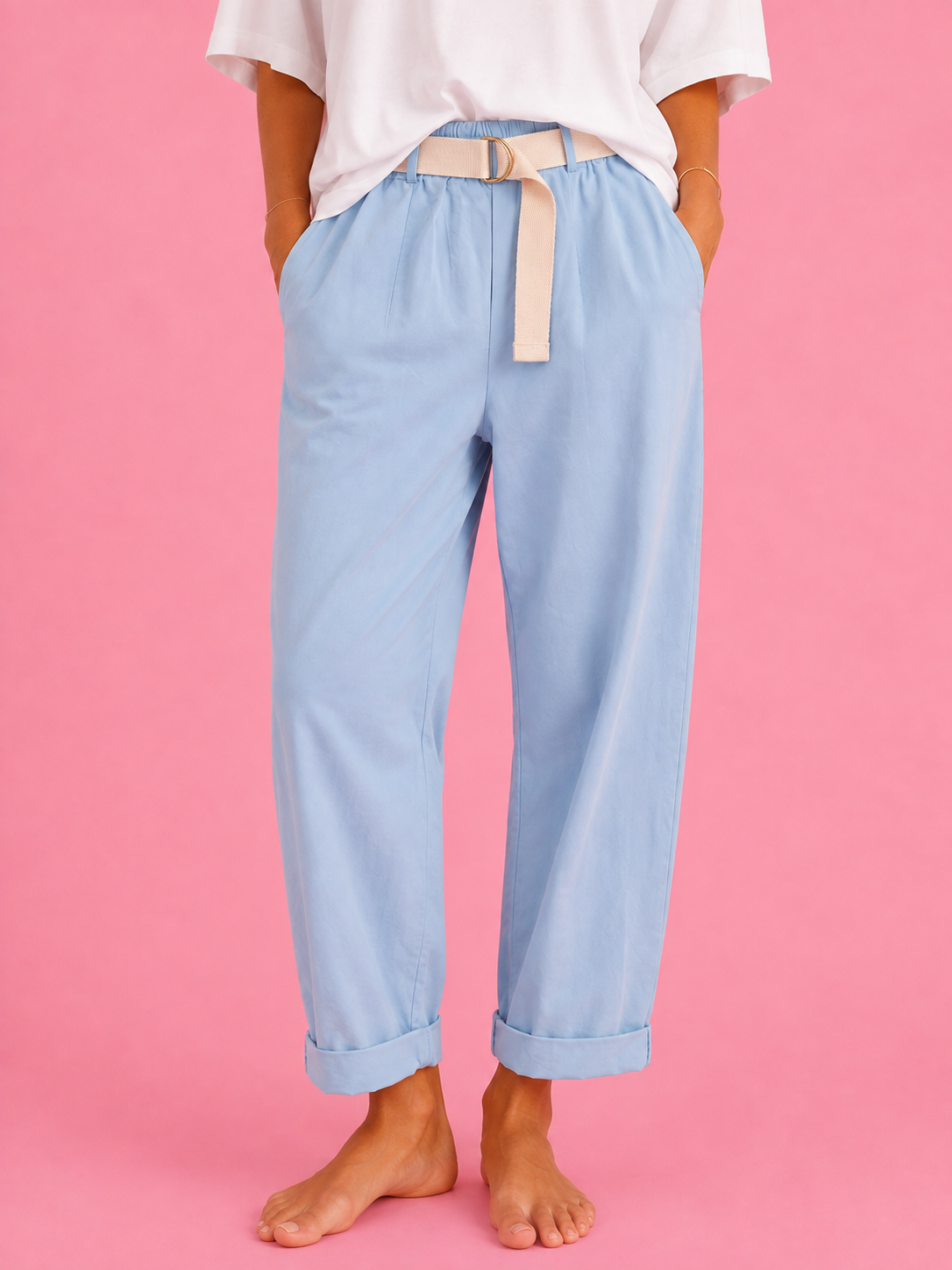 PANTALON FLAFY CELESTE