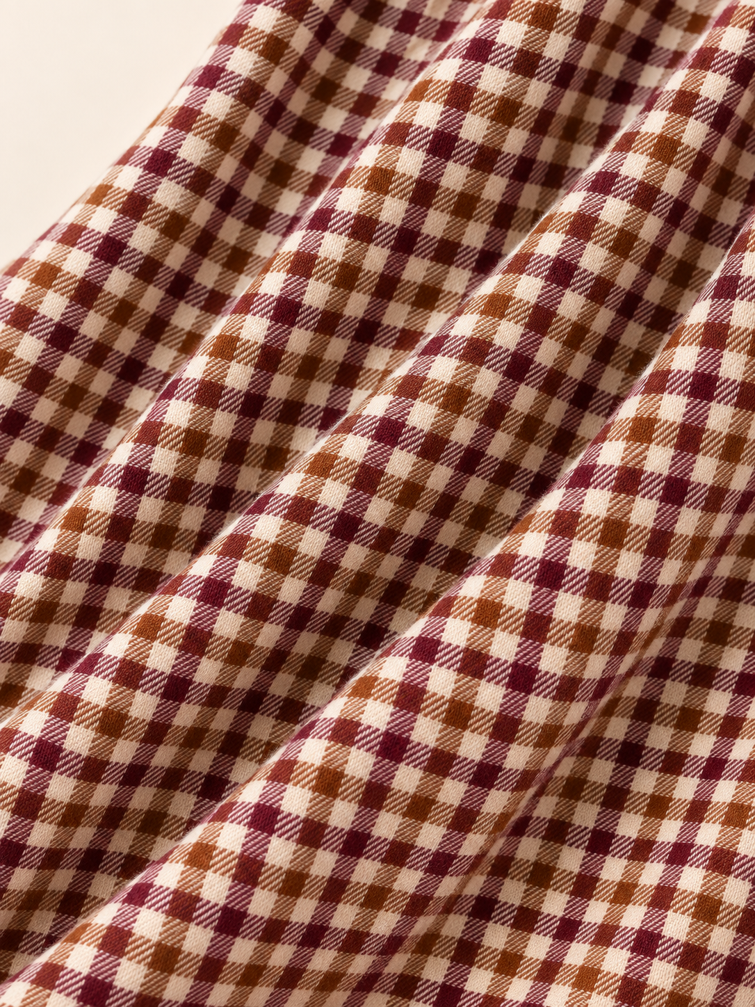 PANTALON VICHY GRANATE