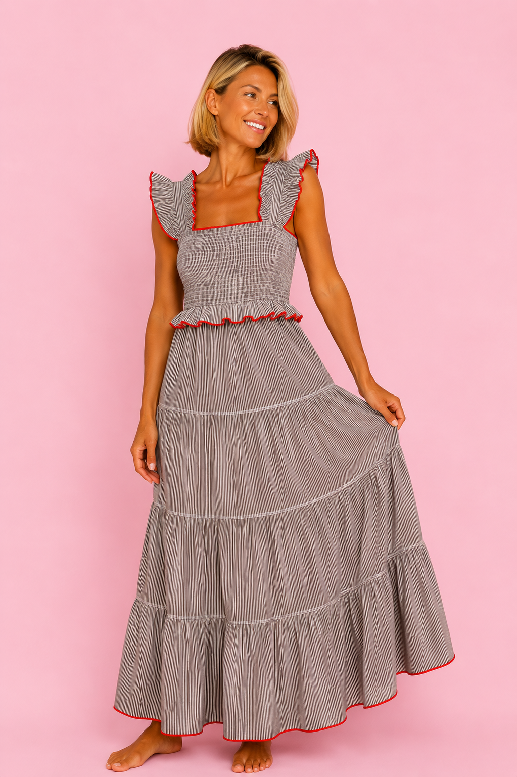 VESTIDO TOSCANA CHOCOLATE