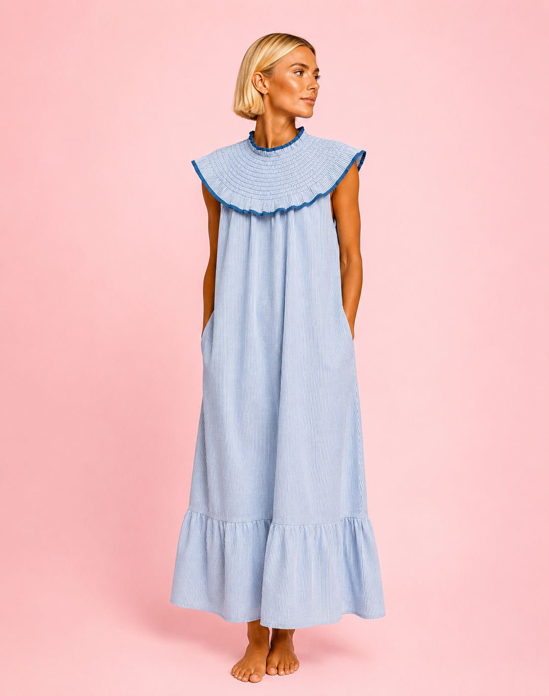 VESTIDO AMARETO BLUE