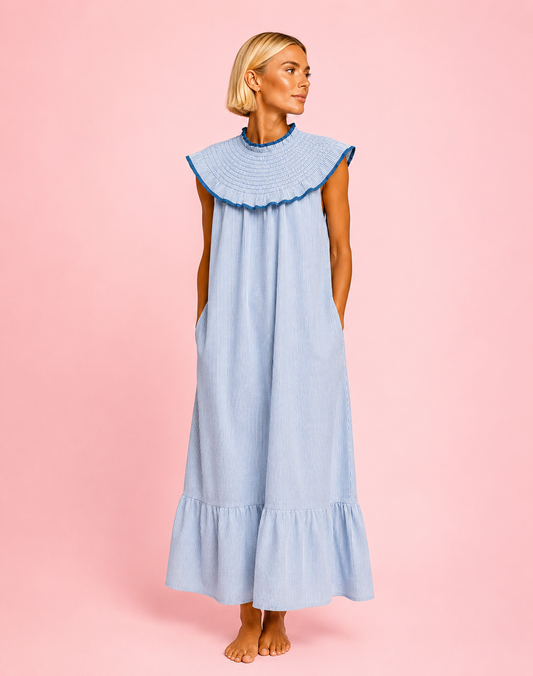 VESTIDO AMARETO BLUE