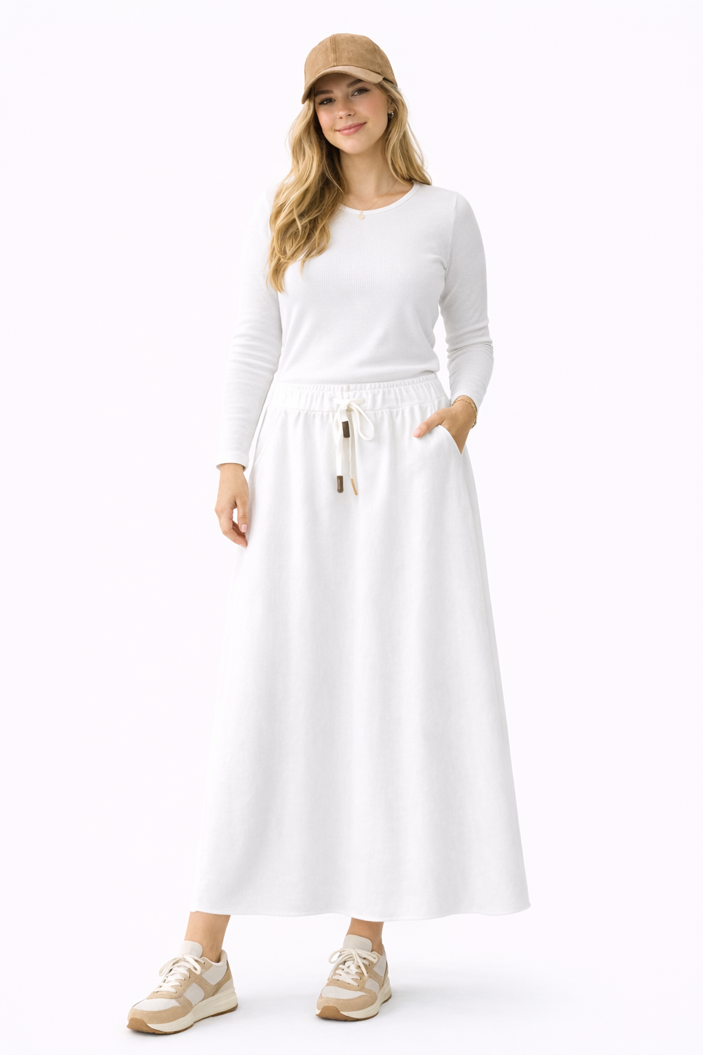 FALDA CHANDAL BLANCA