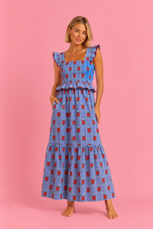 VESTIDO TOMASA BLUE