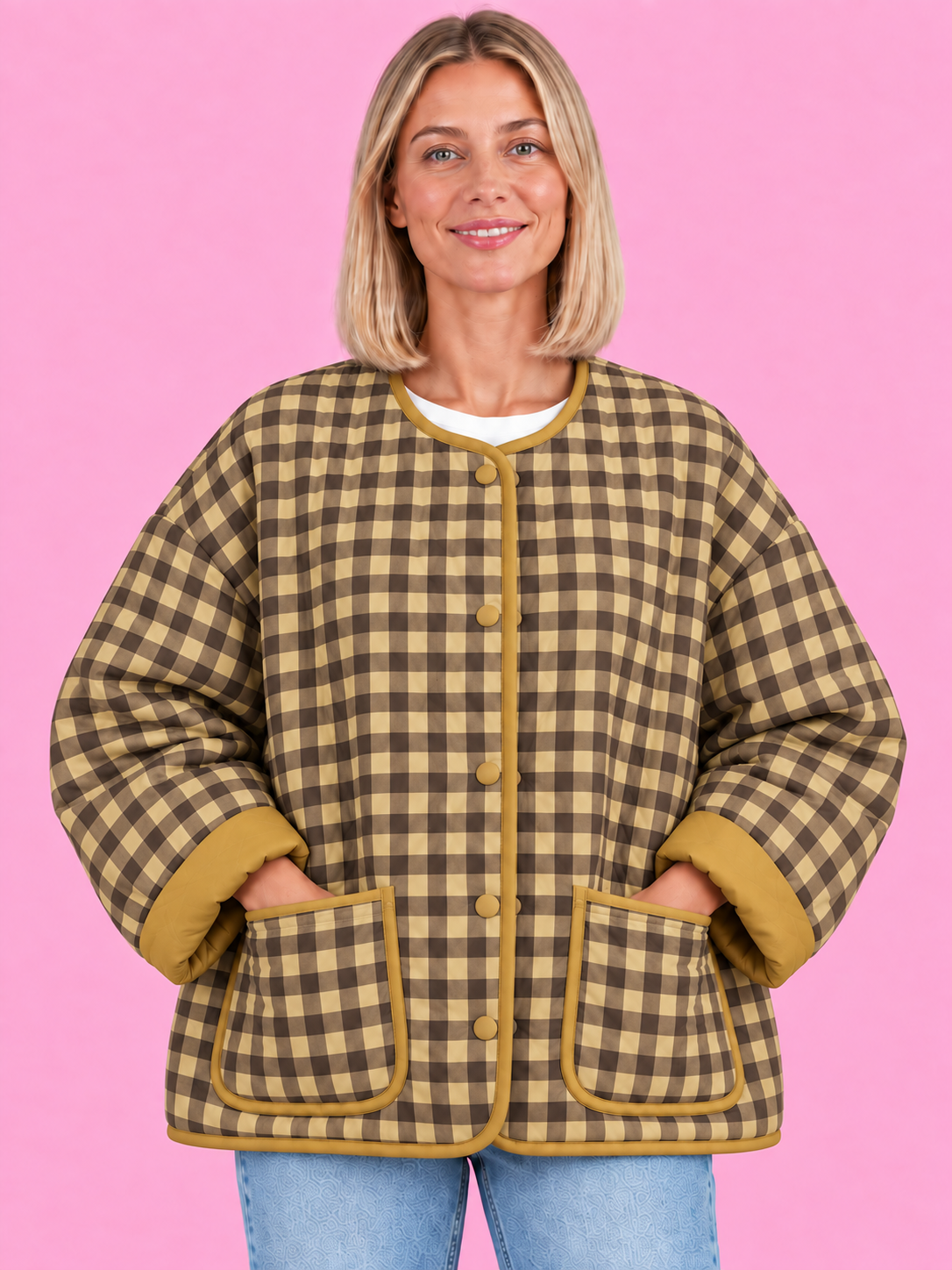 CHAQUETA BRUNA GREEN