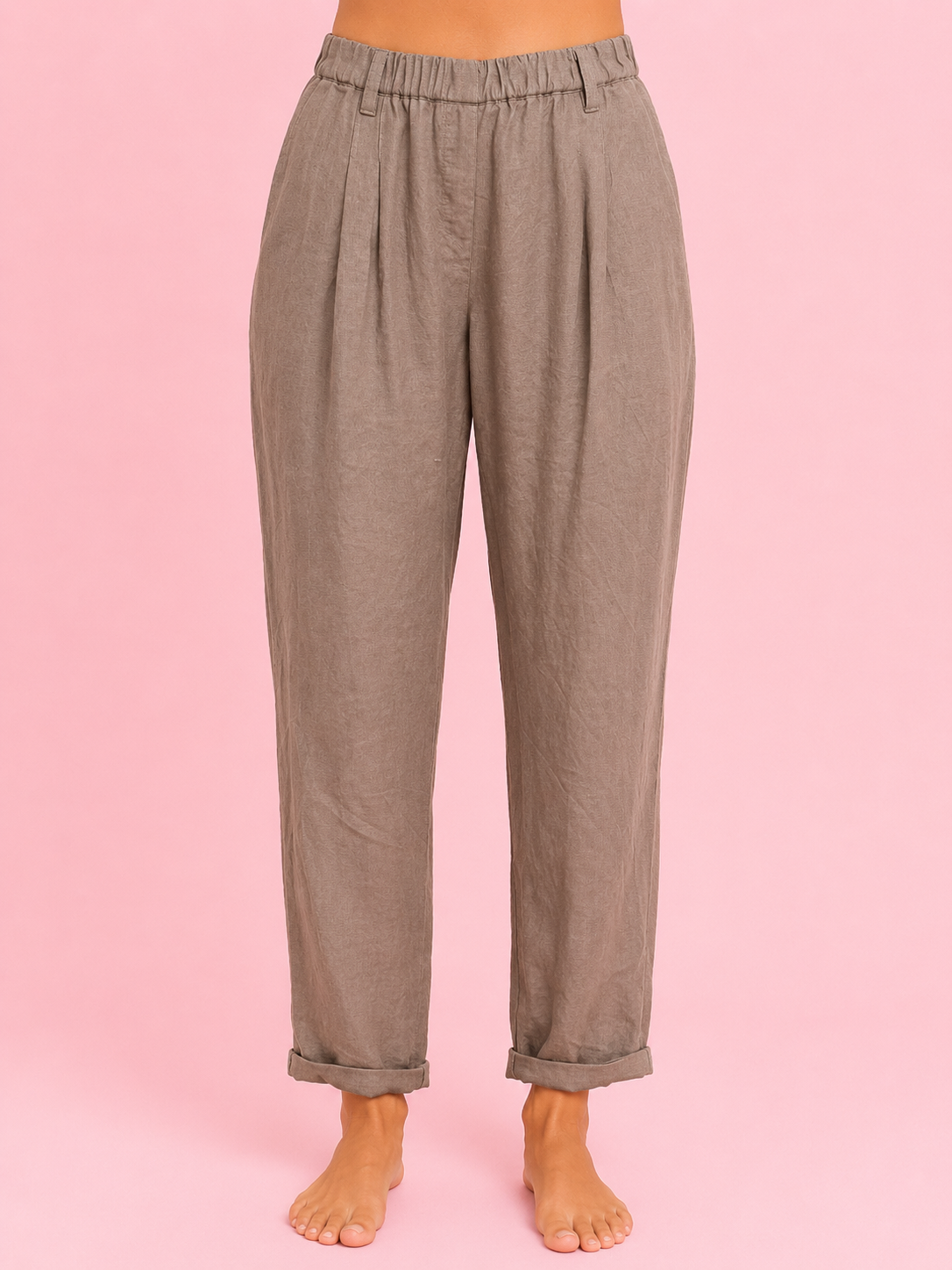 PANTALON LINO TOPO