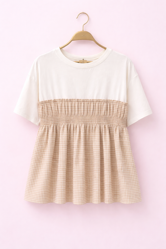 CAMISETA VILMA BEIGE