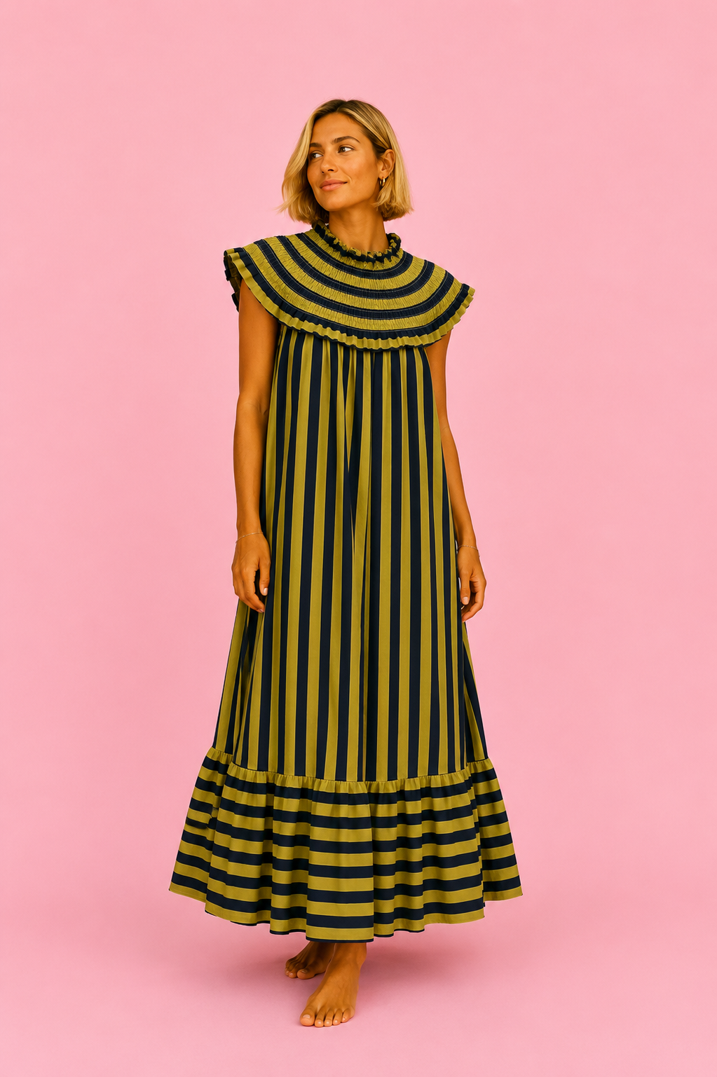 VESTIDO AMARETO ICONICNAVY