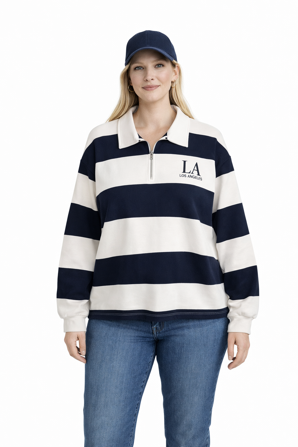 SUDADERA NAVY MARINO