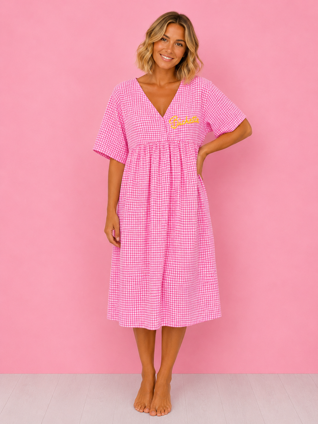 VESTIDO BICHETTE FUCSIA