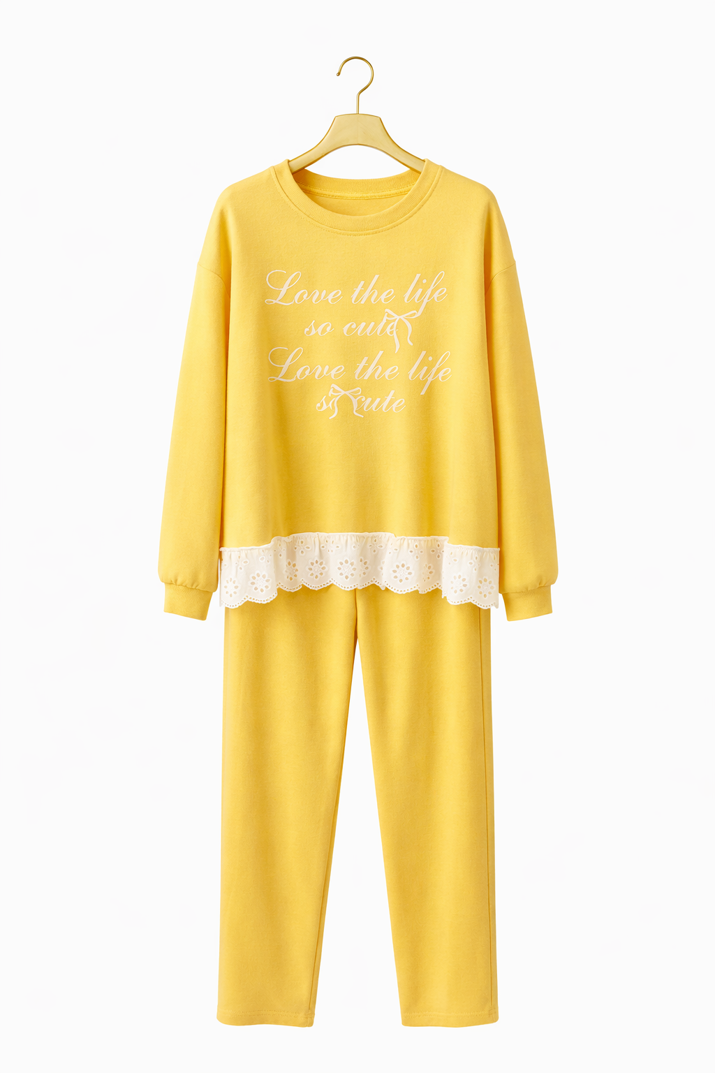 CONJUNTO LOVY AMARILLO