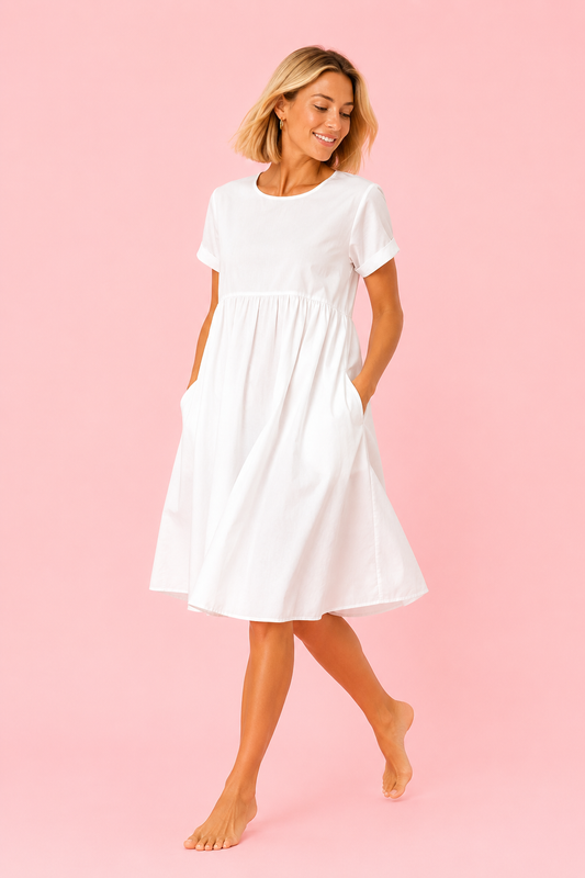 VESTIDO LEONOR BLANCO