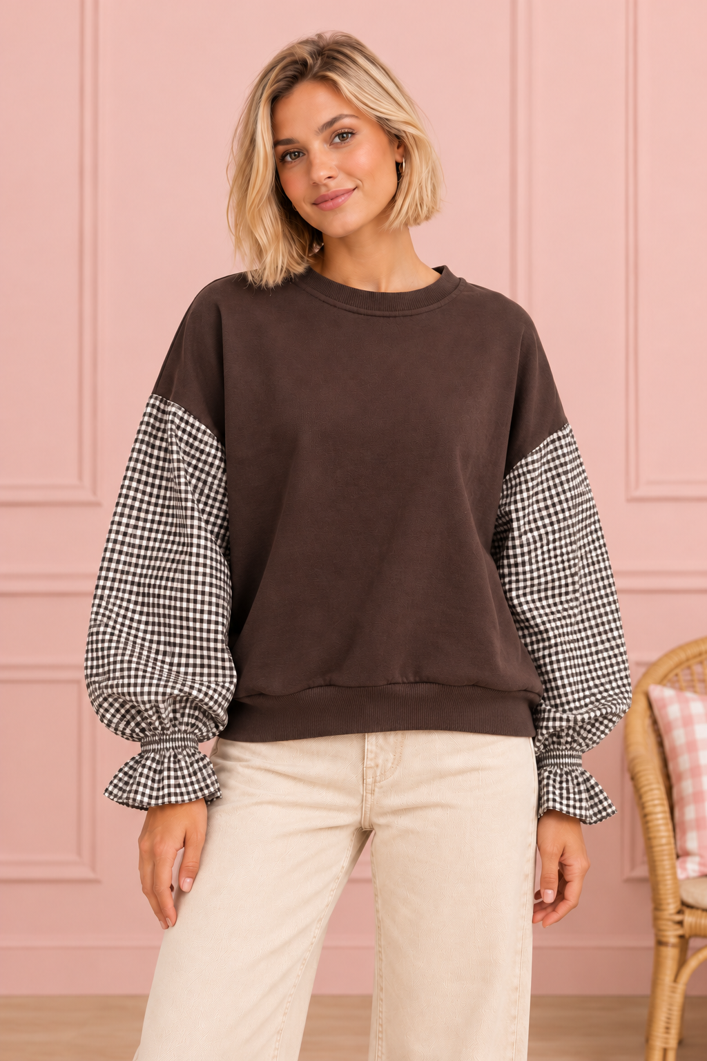 SUDADERA MENCIA BROWN