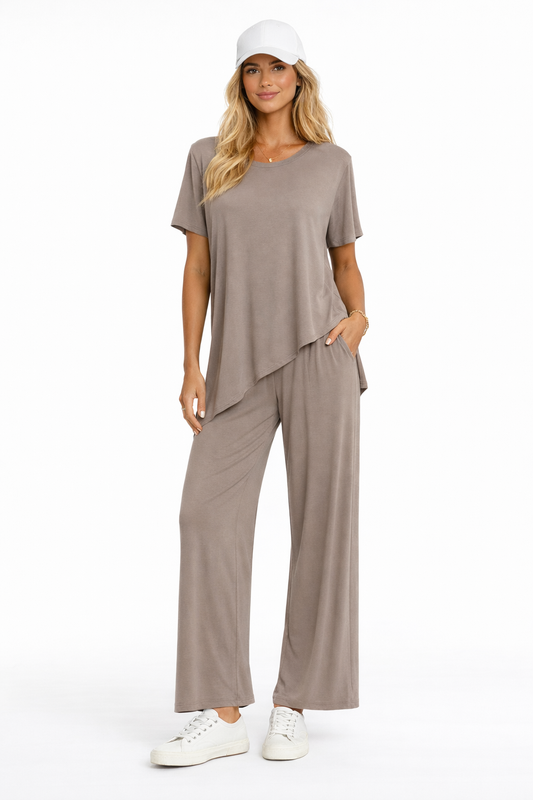CONJUNTO COMFY TAUPE