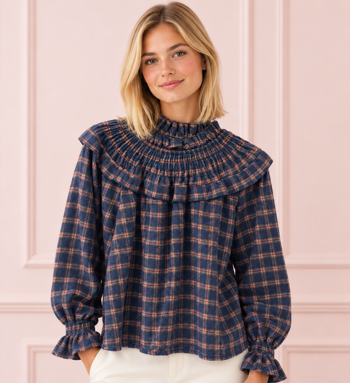 CONJUNTO AGUSTINA AZUL MARINO