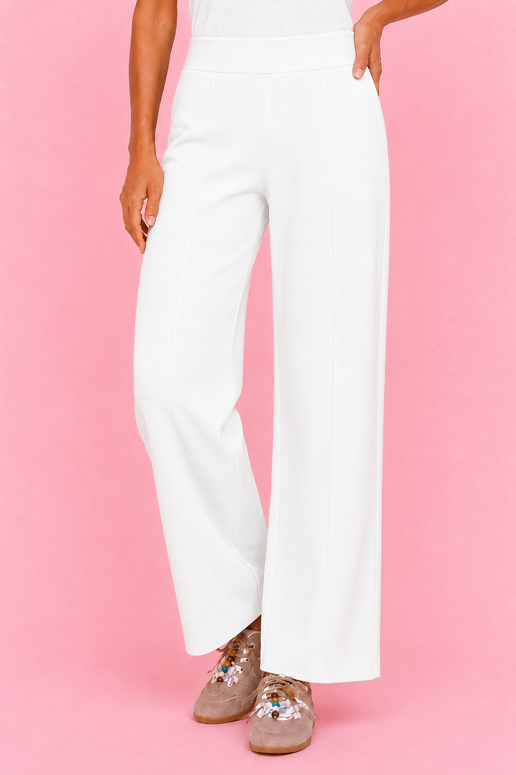 PANTALON COMFY BLANCO