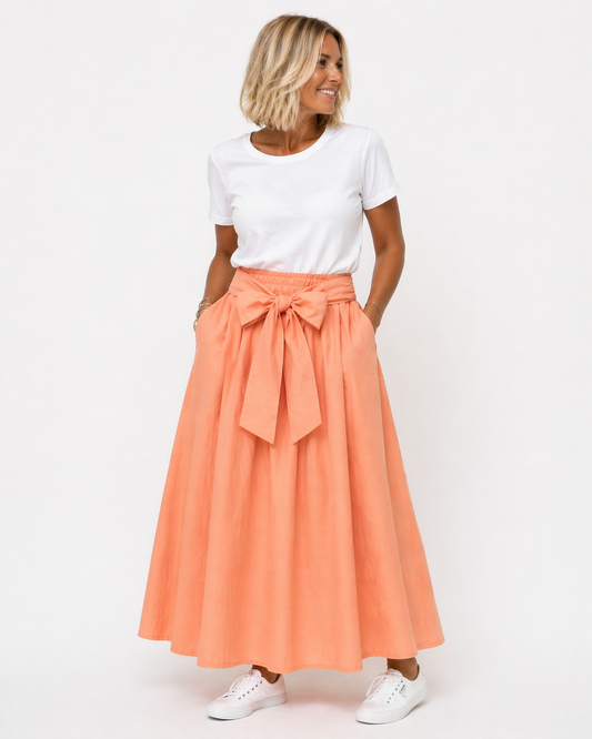 FALDA LAZO MELOCOTÓN