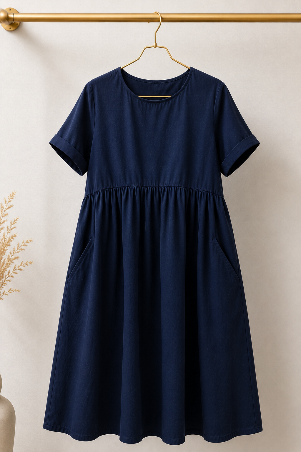 VESTIDO LEONOR MARINO