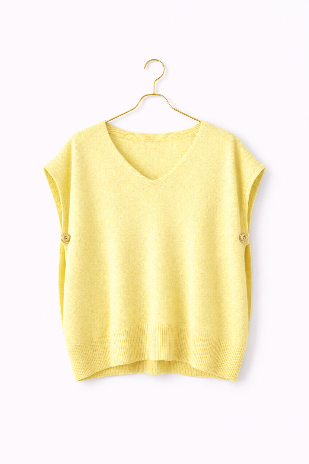 CHALECO PASTEL YELLOW