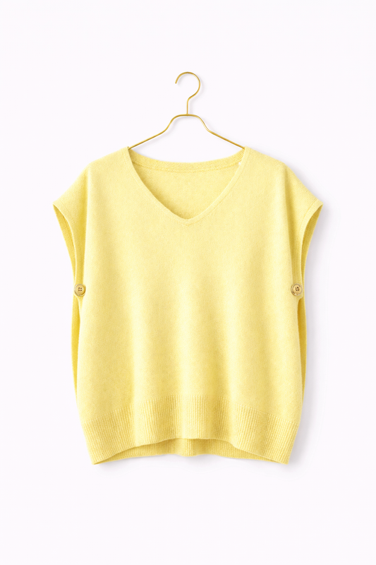 CHALECO PASTEL YELLOW